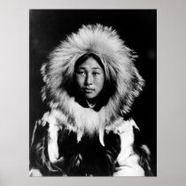 Obleka, an Eskimo Woman: 1907 Print