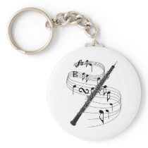 Oboe Key Chain