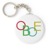 OBOE Letters keychains