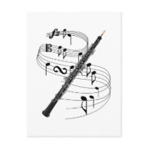 Oboe Postcard