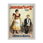 "O'Brien and Havel" Vintage Vaudeville postcards