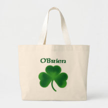 O'Brien Shamrock Canvas Bags