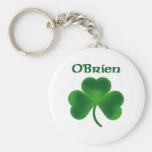 O'Brien Shamrock Keychain