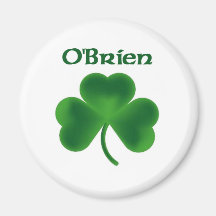O'Brien Shamrock Magnet