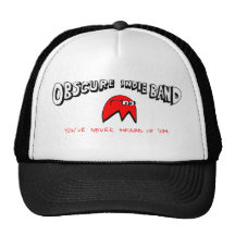 Obscure Indie Band Mesh Hats