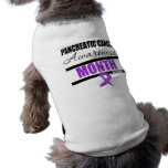 Observe Pancreatic Cancer Awareness Month pet clothing