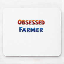 Obsessed Farmer Mouse Mat