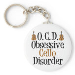 Obsessive Cello Disorder keychains