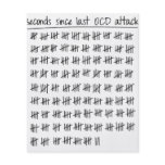Obsessive Compulsive Disorder OCD Tally flyers