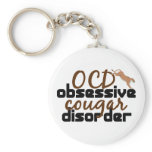 Obsessive Cougar Disorder keychains