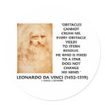 Obstacles Cannot Crush Me Fixed To A Star Quote stickers