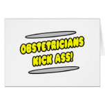 Obstetricians Kick Ass! Card