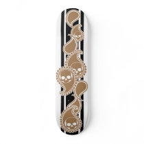 Obverse (Tan) Skateboard Deck