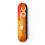 OC California Sunset Ocean Skateboard Deck