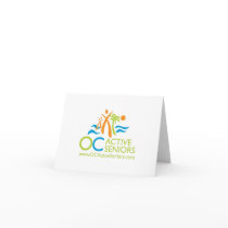 OCActiveSeniors Logo Note Card