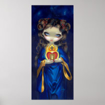 Occulta Cordis ART PRINT gothic icon lowbrow art