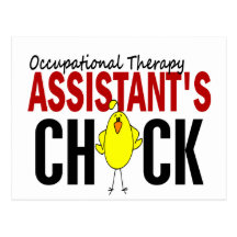 OCCUPATIONAL THERAPY ASSISTANT’S CHICK POST CARDS