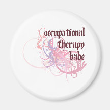 Occupational Therapy Babe Fridge Magnet