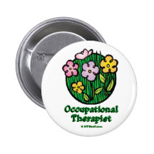 Occupational Therapy Blooms 2 Button