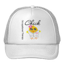 Occupational Therapy Chick Trucker Hats