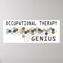 Occupational Therapy Genius Poster