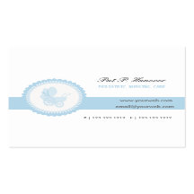Occupations Carriage Blue ~ Businesses Profile Business Card Templates