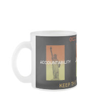 OCCUPY AMERICA KEEP THE FLAME BURNING ! MUGS