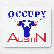 Occupy Austin Mousepads