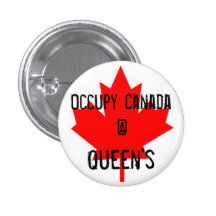 Occupy Canada @ Queen's - Queen's University Buttons