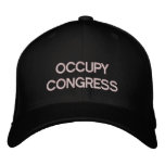 Occupy Congress Cap Template embroidered hats