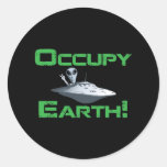 Occupy Earth! Sticker