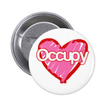 Occupy Love Pinback Buttons