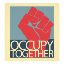 Occupy Together Protest Art Occupy Wall Street Photograph