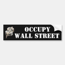Occupy Wall Street Bumper Stickers