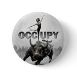 Occupy Wall Street Pinback Button