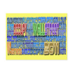 Occupy Wall Street FIGHT Greed TALL Design