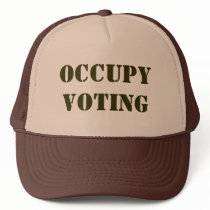 Occupy wall street hat
