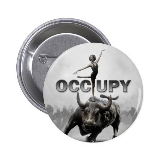 Occupy Wall Street Pinback Button