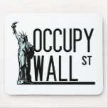 Occupy Wall Street -Statue of Liberty Mousepads
