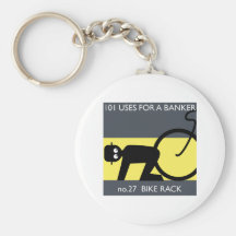 occupy wall street - take your bike! key chain