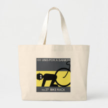 occupy wall street - take your bike! tote bags