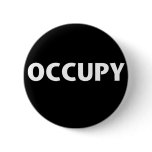 Occupy (White on Black) Buttons