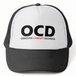 OCD - Obsessive Canary Disorder hats