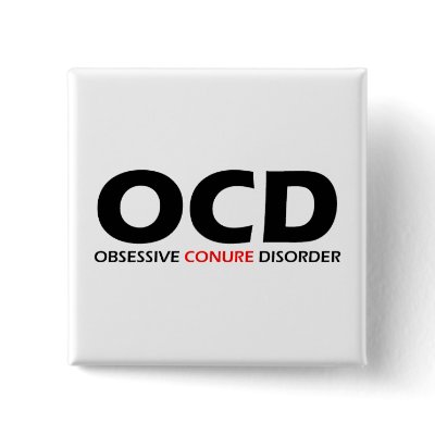 OCD - Obsessive Conure Disorder Pinback Buttons by Obsessions