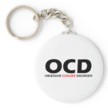 OCD - Obsessive Conure Disorder keychains