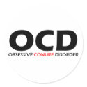 OCD - Obsessive Conure Disorder stickers