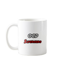 OCD Superhero Coffee Mugs