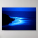 Ocean at Night Poster