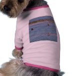 Ocean Birds Seagulls Seaweed Doggie T Shirt