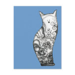 Ocean Cat Postcard